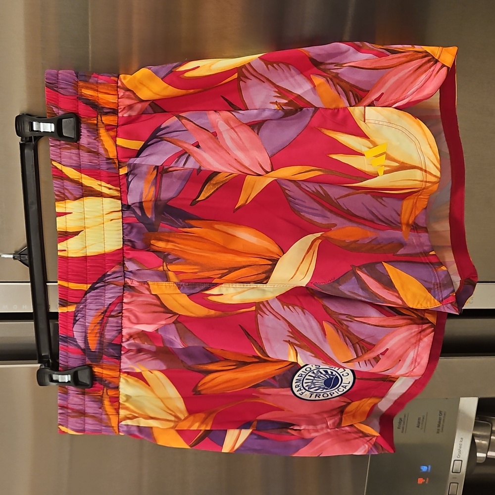 💕ADIDAS x FARM RIO💕 Pacer Shorts Large L NWT - Picture 8 of 16